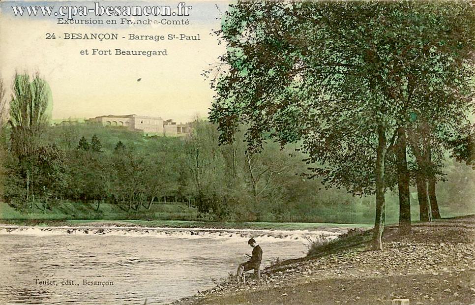 Excursion en Franche-Comté - 24 - BESANÇON - Barrage St-Paul et Fort Beauregard